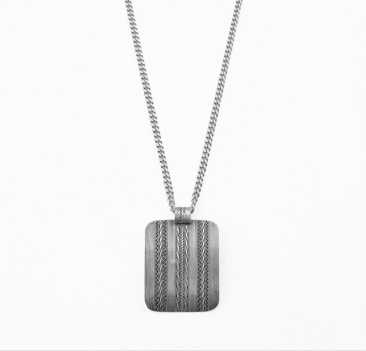 Bedouin Woven Necklace - AJURE SILVER