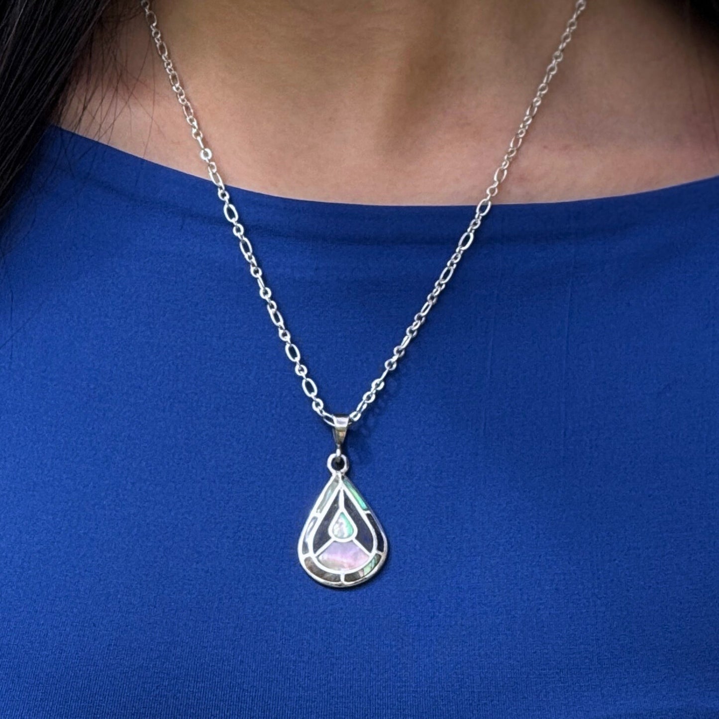 Celestial Drop Necklace - AJURE SILVER