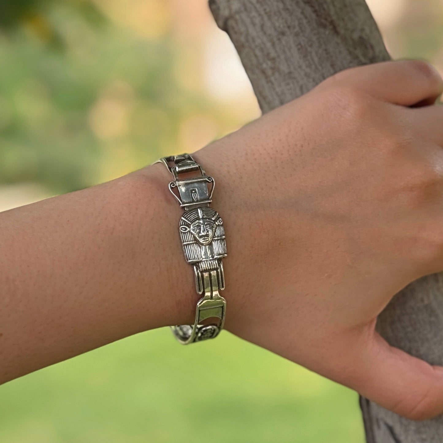 Divine Guardian Bracelet - AJURE SILVER