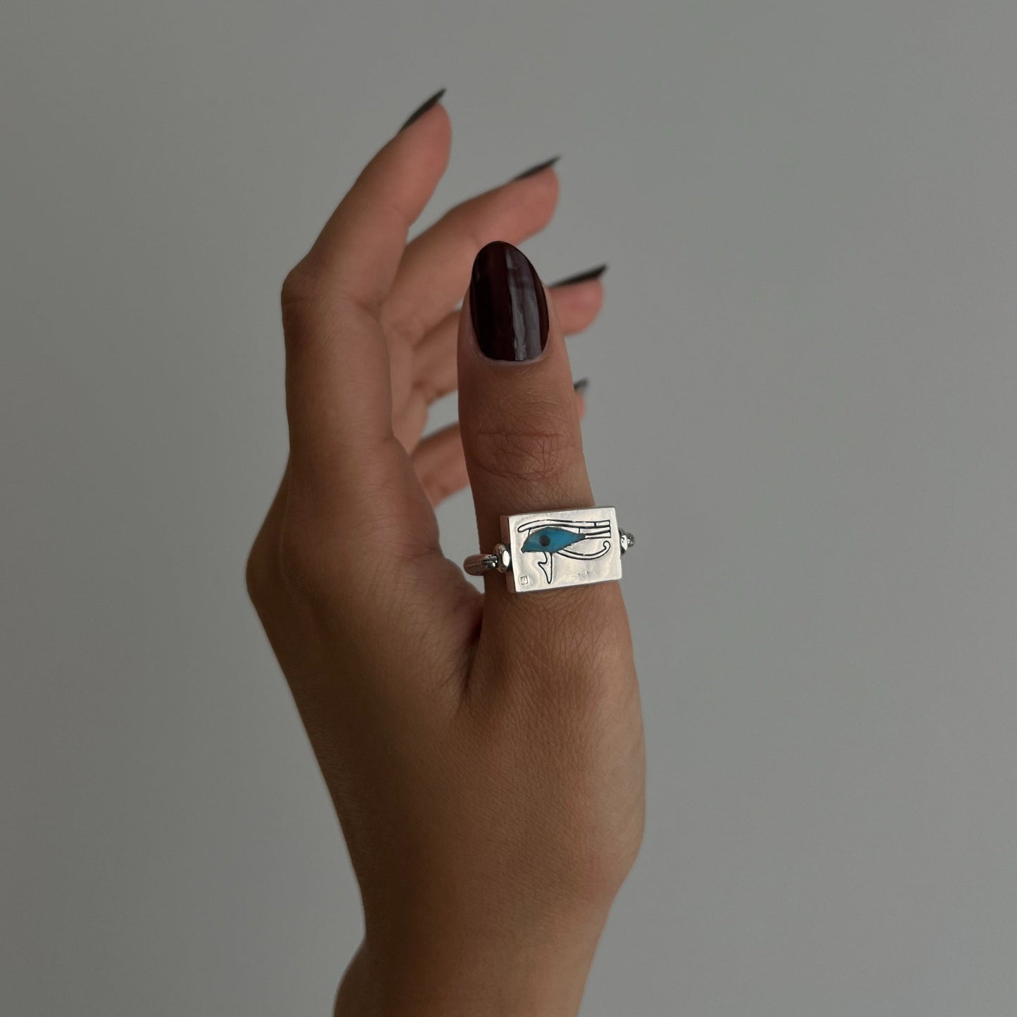 Dual Divinity Rotatable Ring - AJURE SILVER
