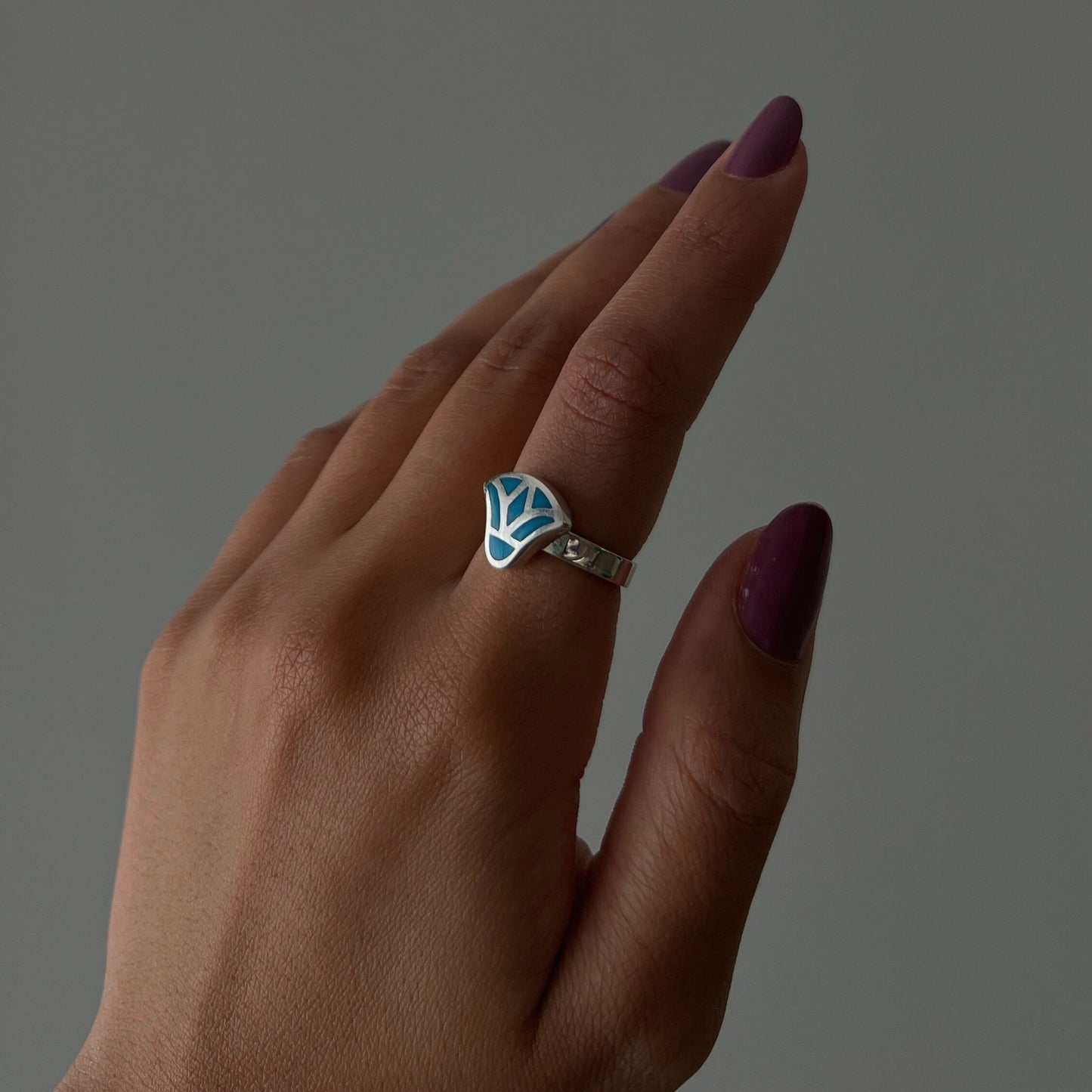 Lotus Mirage Ring - AJURE SILVER