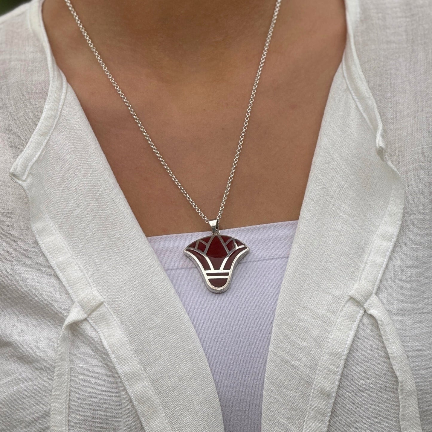 Lotus Rebirth Necklace - AJURE SILVER