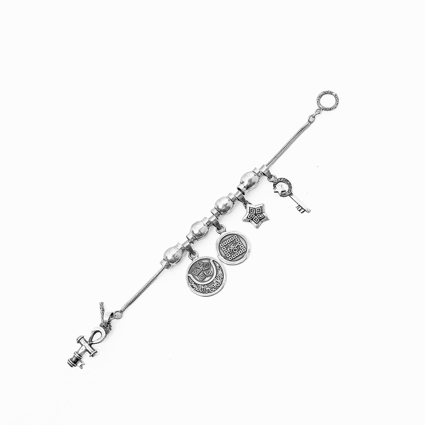 Mystic Charm Bracelet - AJURE SILVER