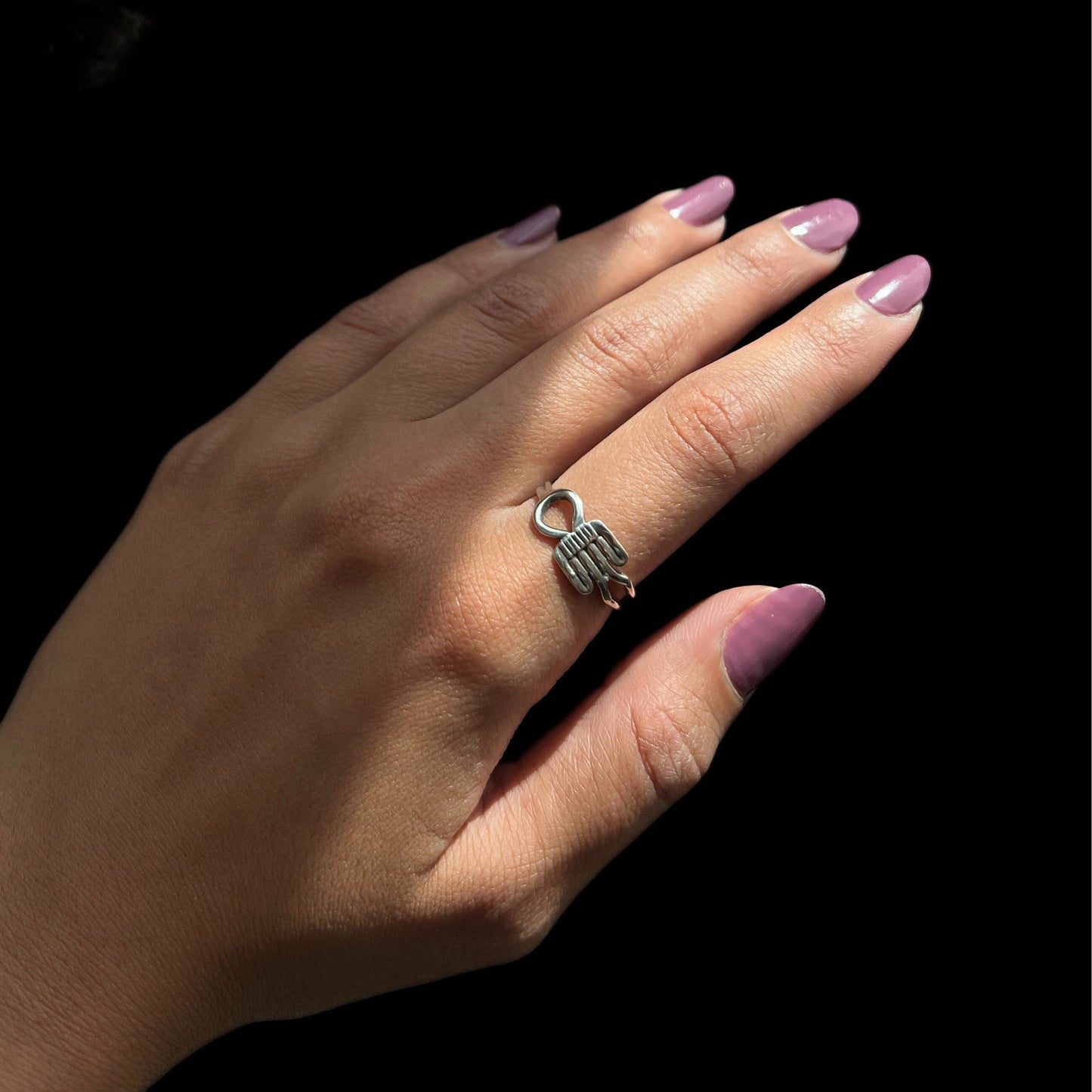The Sentinel Ring - AJURE SILVER