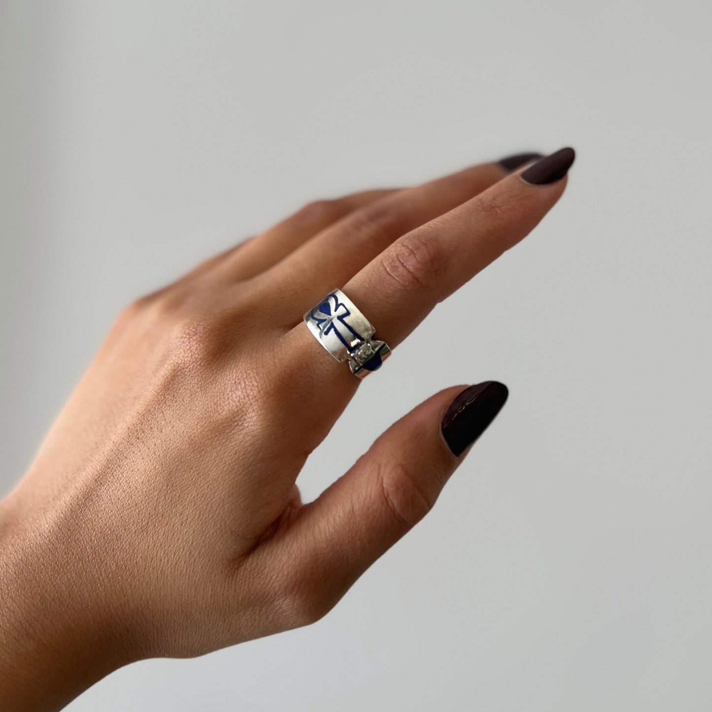Ankh Legacy Ring - AJURE SILVER