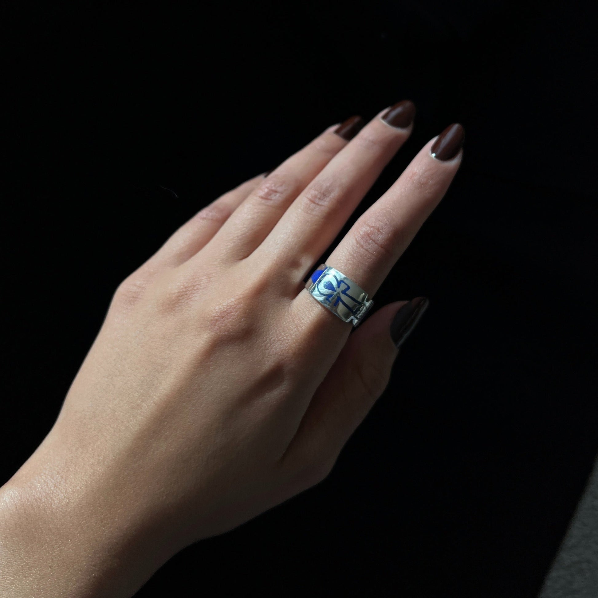 Ankh Legacy Ring - AJURE SILVER