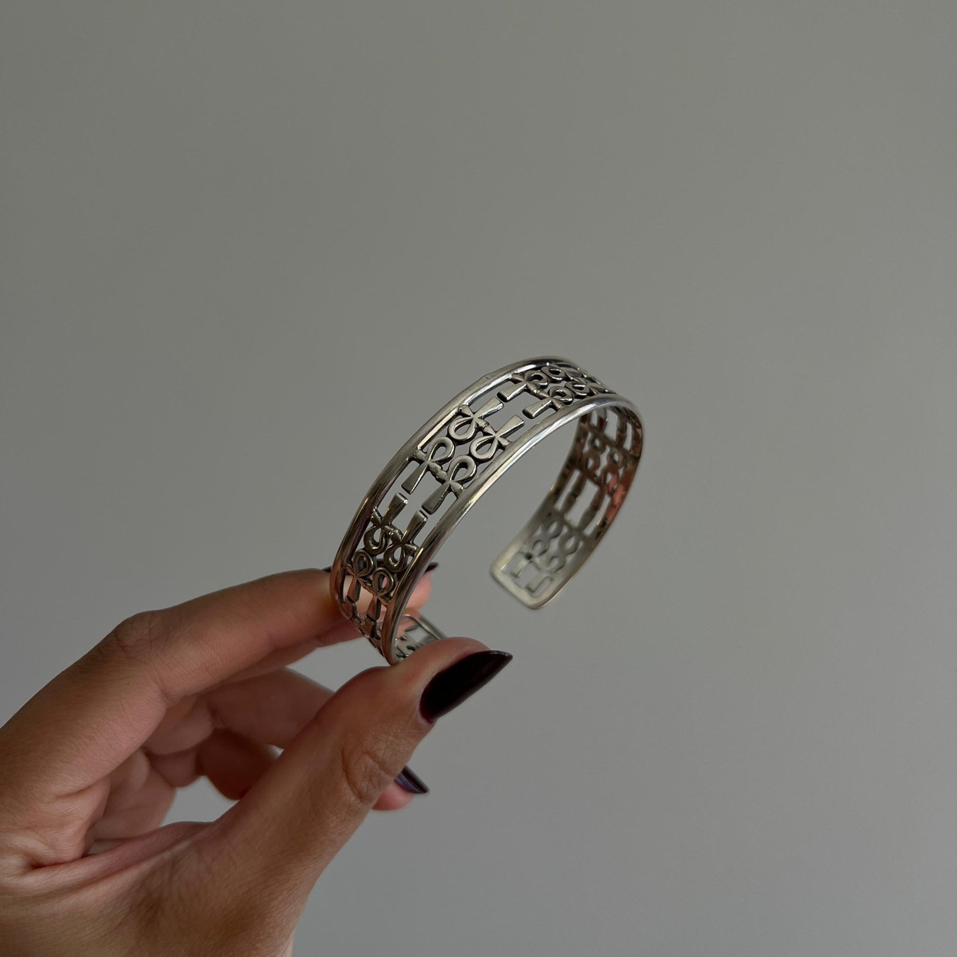 Ankh Unity Cuff - AJURE SILVER