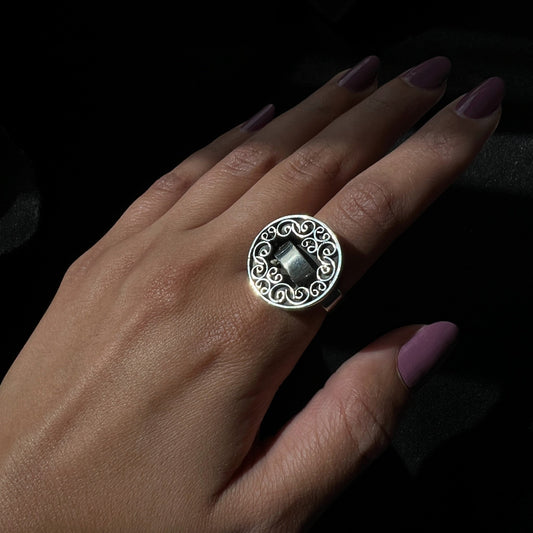 Bedouin Majesty Ring - AJURE SILVER