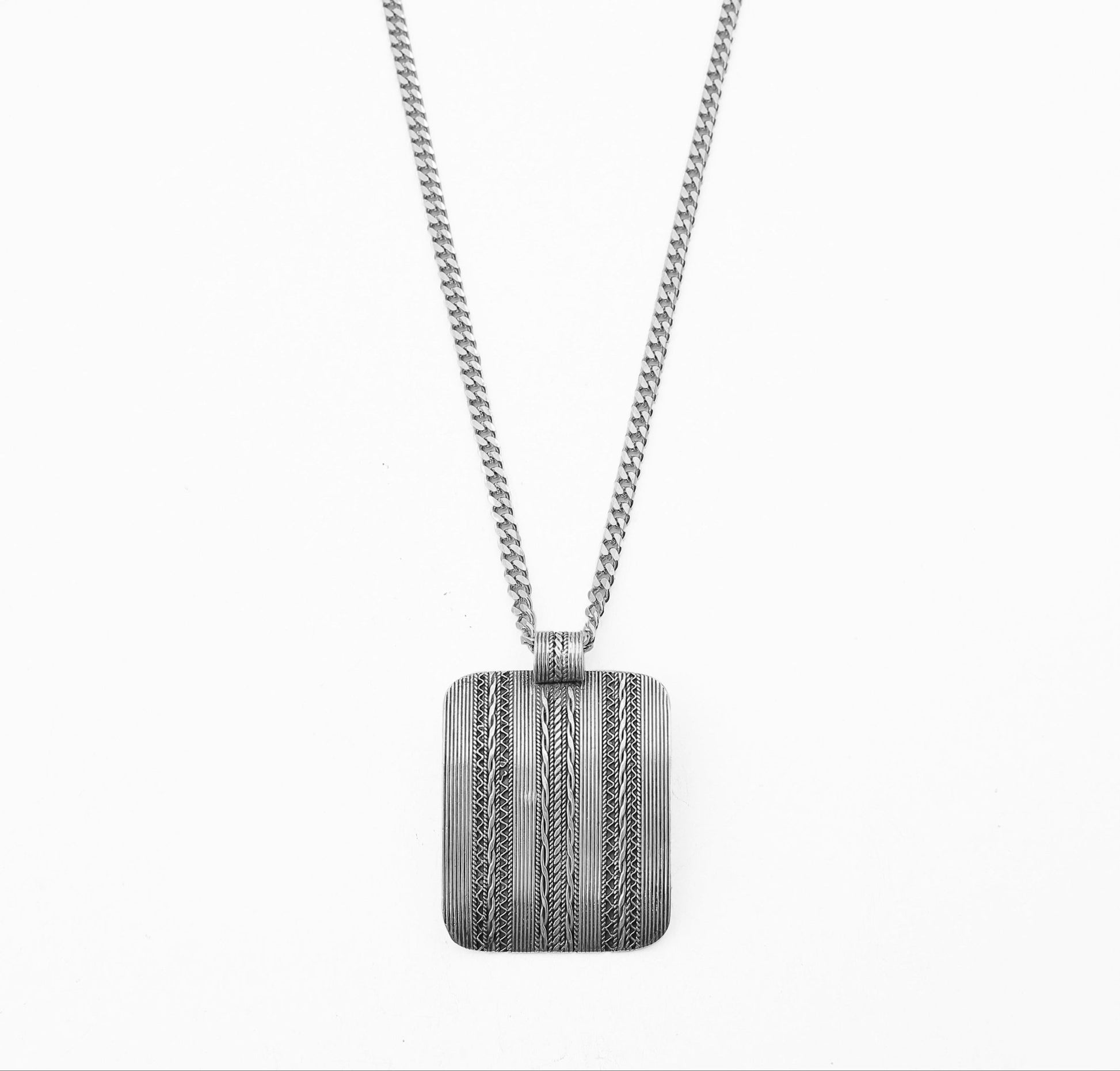 Bedouin Woven Necklace - AJURE SILVER