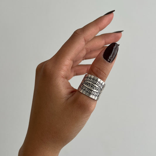 Desert Echoes Ring - AJURE SILVER