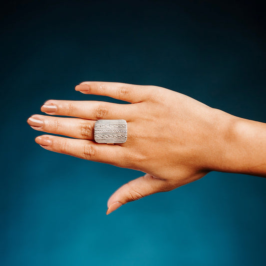Desert Legacy Ring - AJURE SILVER