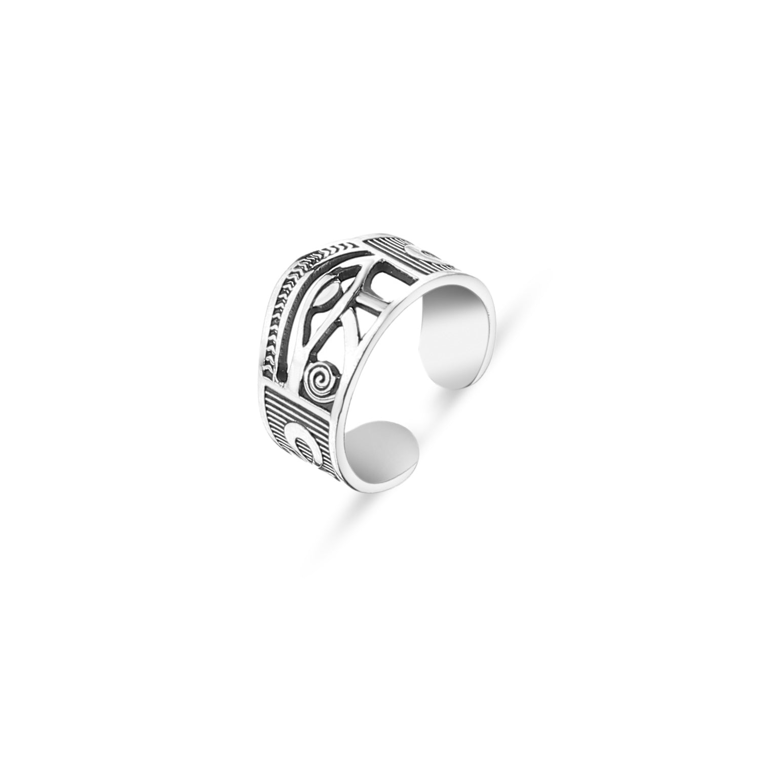 Guardian Symbols Ring - AJURE SILVER