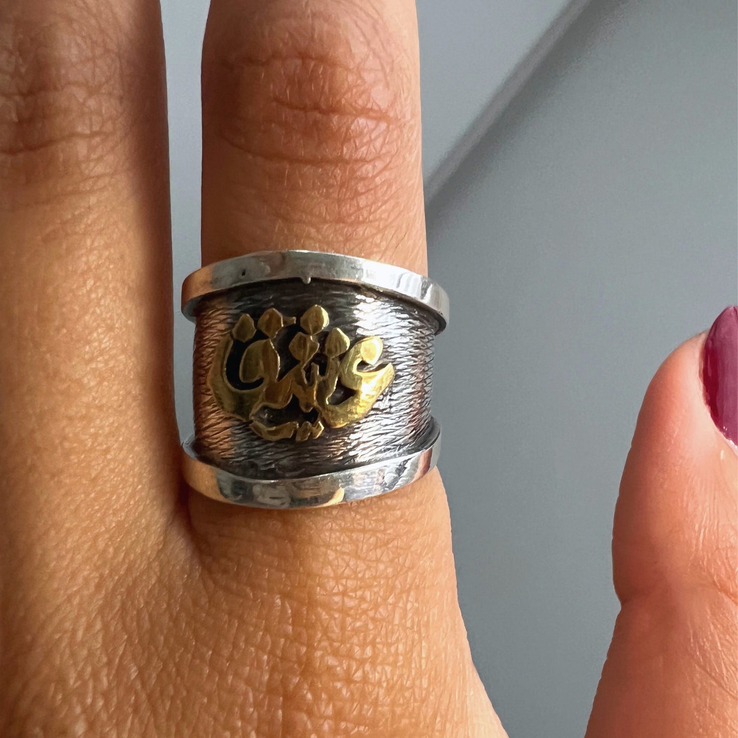 Ishq Silver Ring - AJURE SILVER