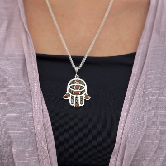 Kaff of Protection Necklace - AJURE SILVER