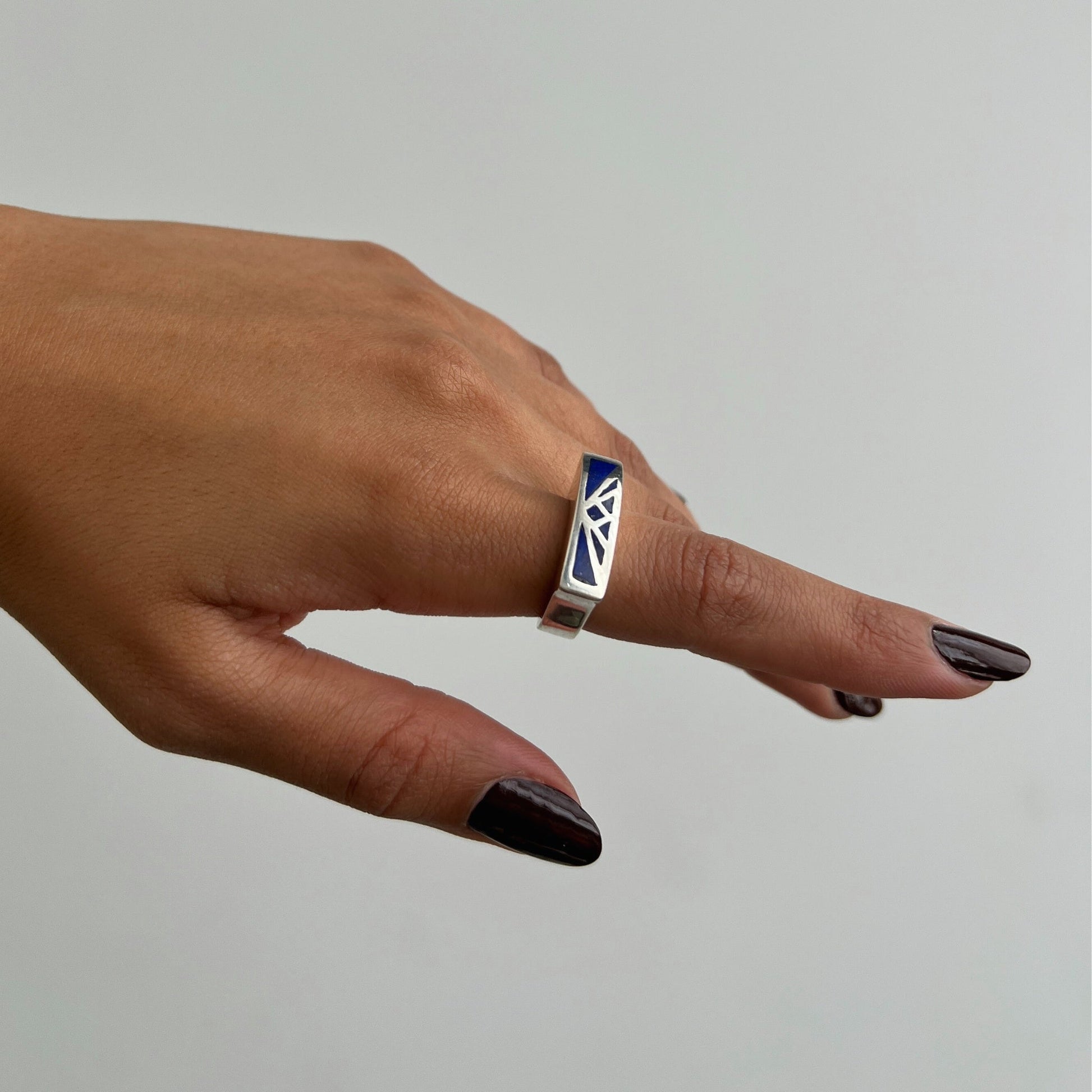 Lapis Luxe Ring - AJURE SILVER