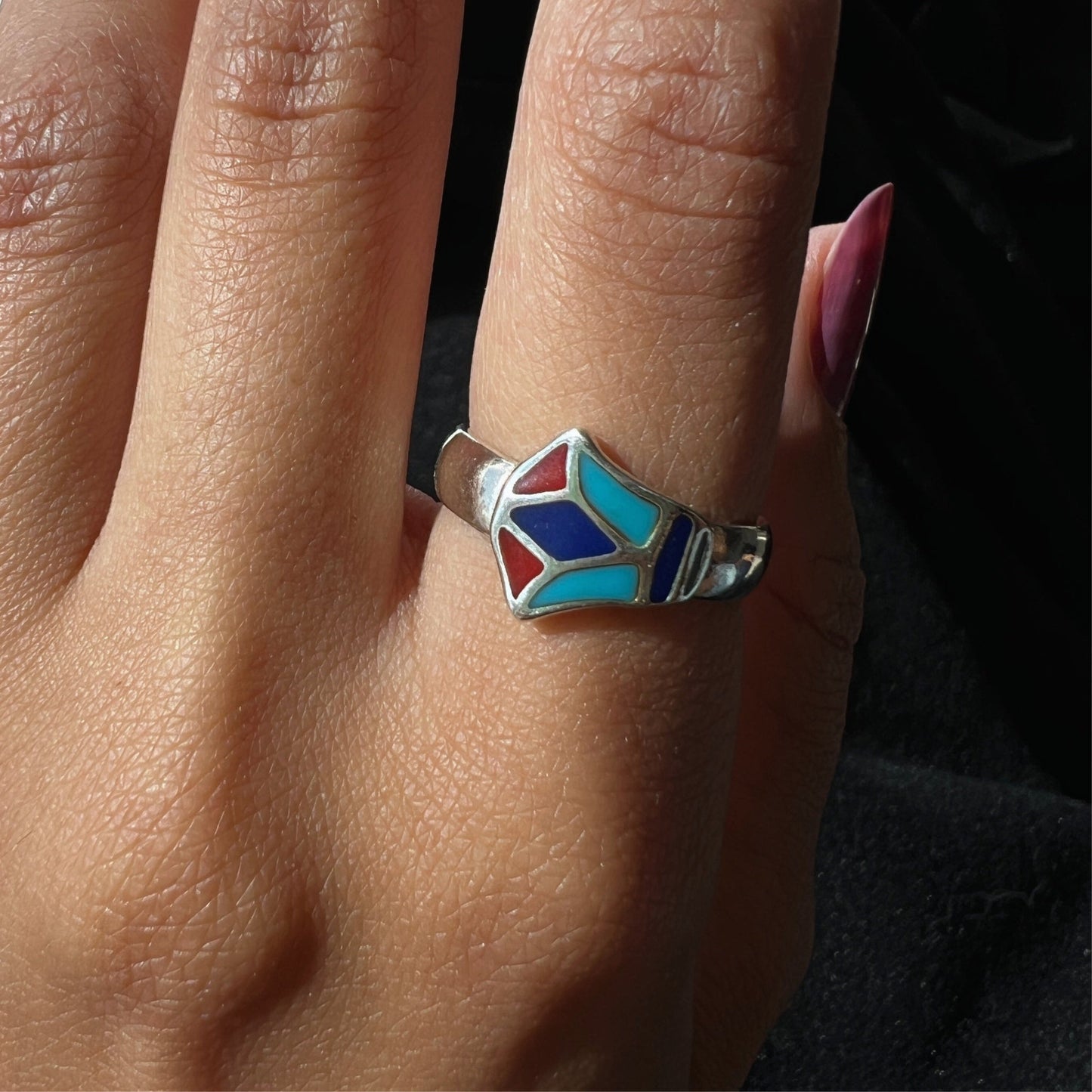 Lotus Flame Ring - AJURE SILVER