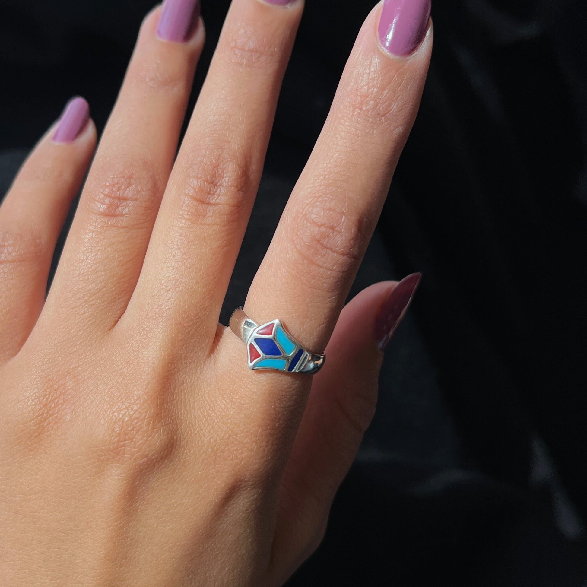 Lotus Flame Ring - AJURE SILVER