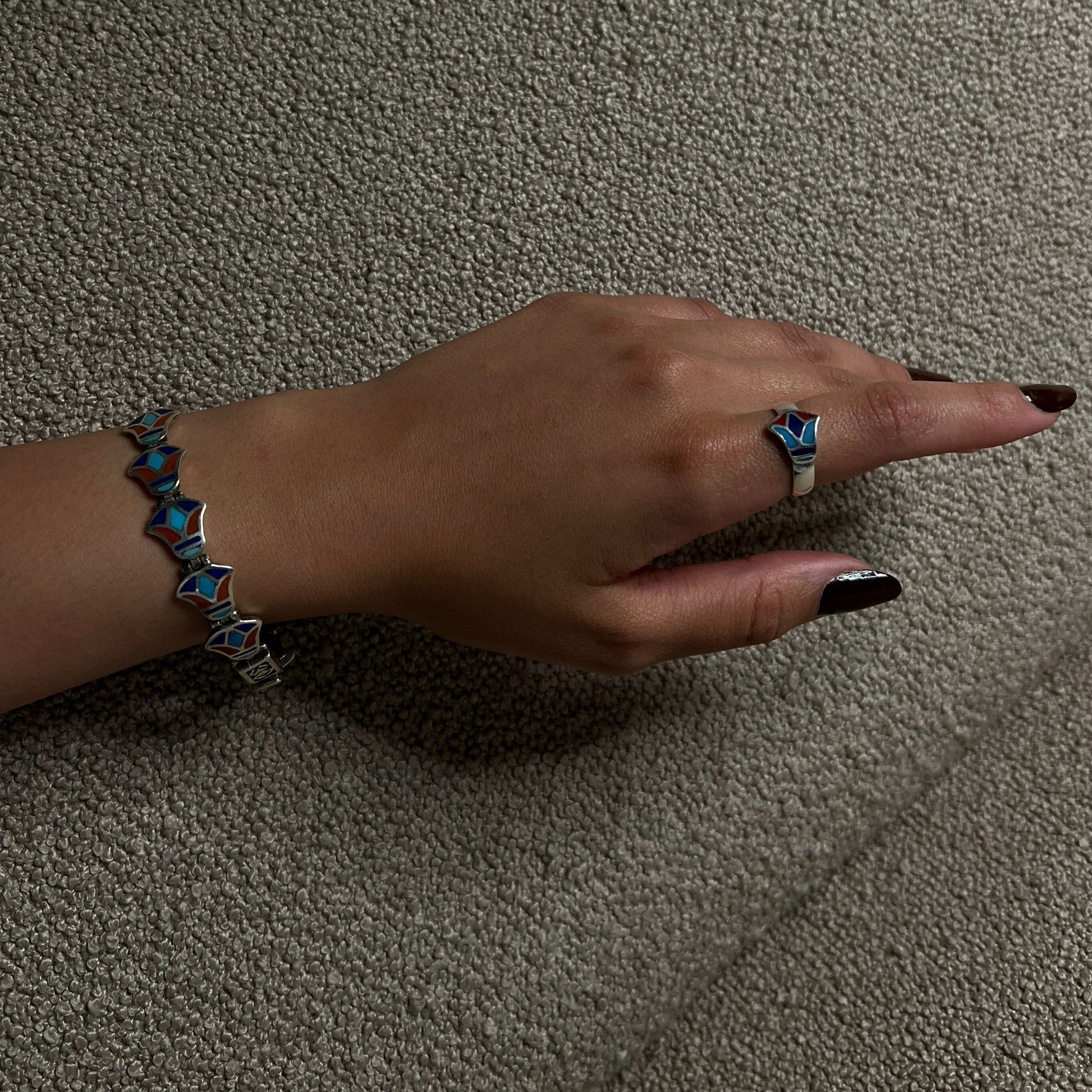 Lotus Flame Set - AJURE SILVER
