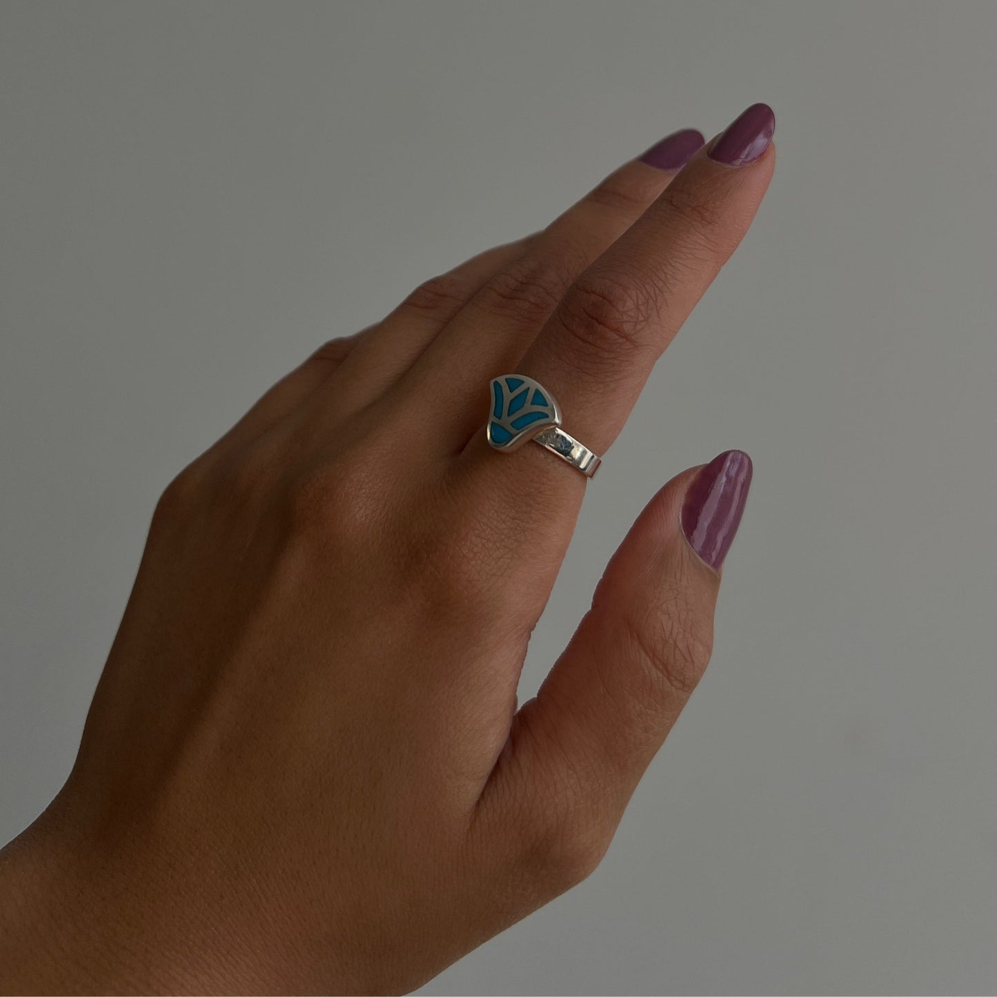 Lotus Mirage Ring - AJURE SILVER