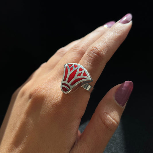 Lotus Radiance Ring - AJURE SILVER