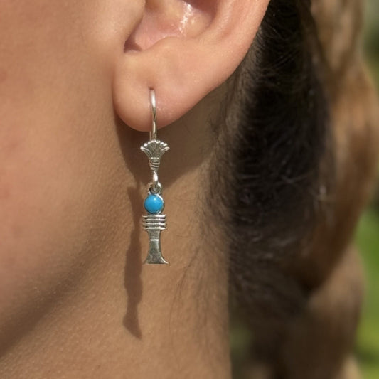 Nile Wisdom Earrings - AJURE SILVER