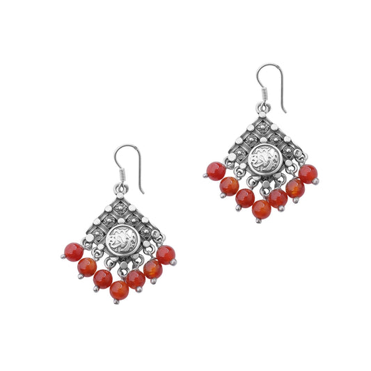Nomad Flame Earrings - AJURE SILVER