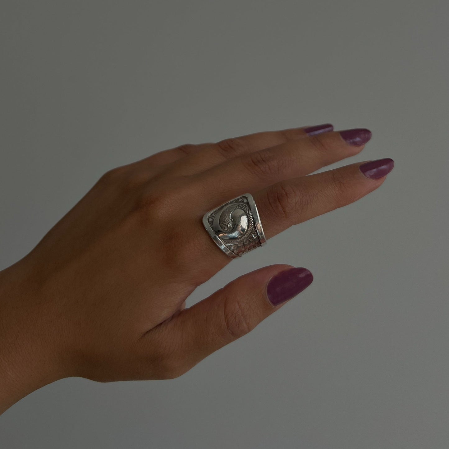 Nomadic Spirit Ring - AJURE SILVER
