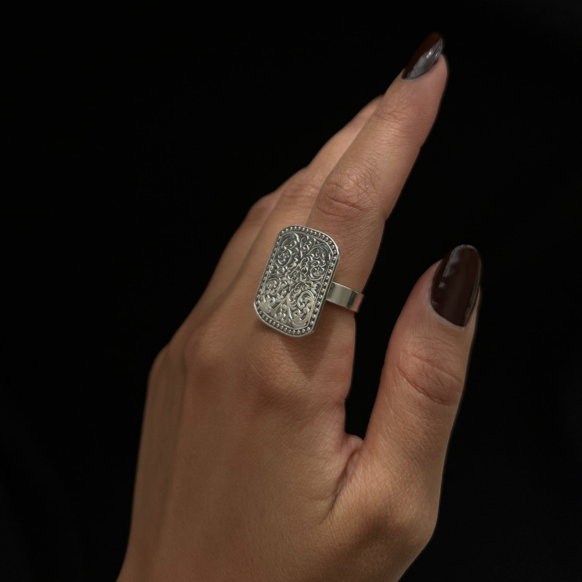 Nomad’s Heritage Ring - AJURE SILVER