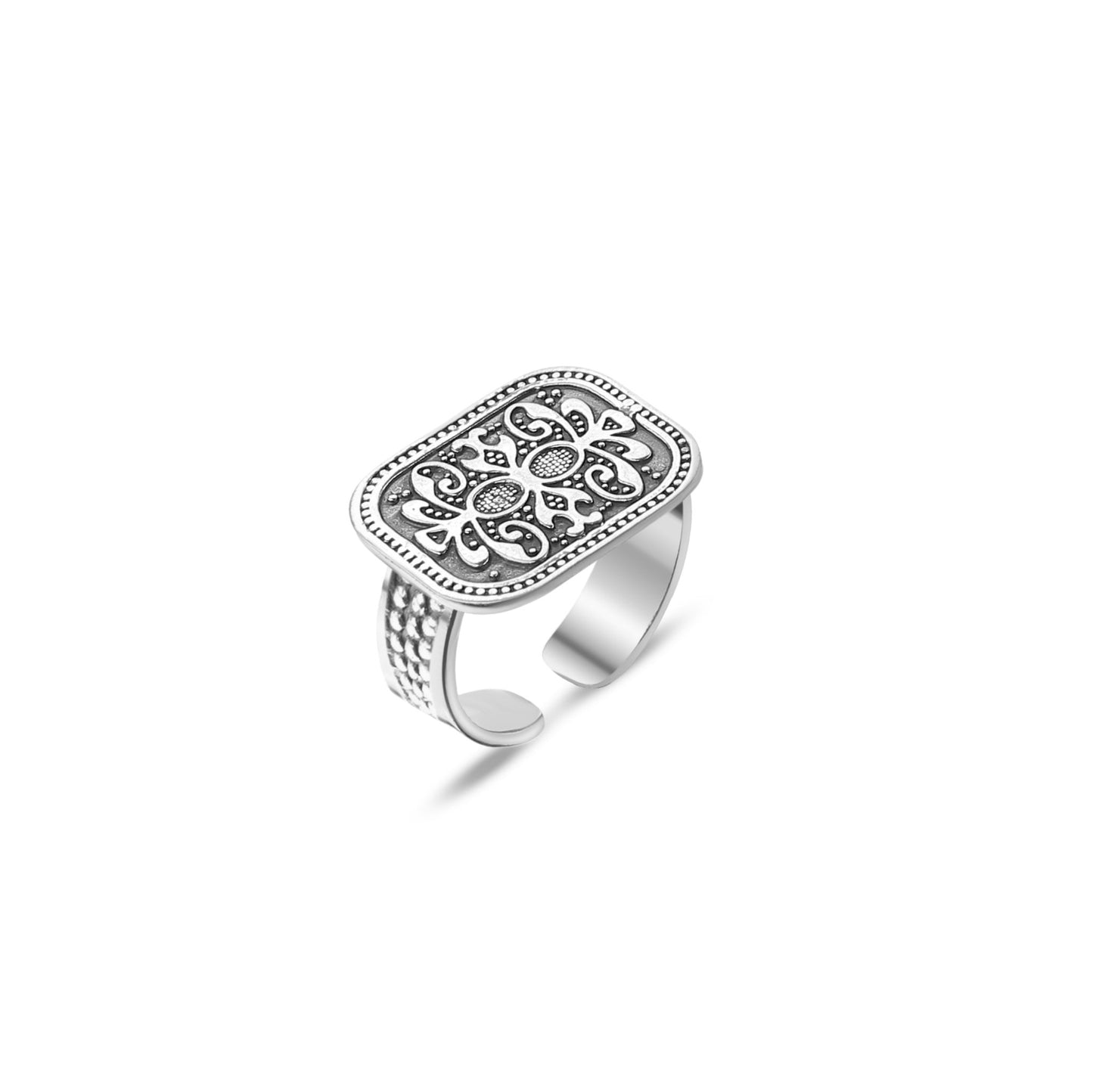 Nomad’s Heritage Ring - AJURE SILVER