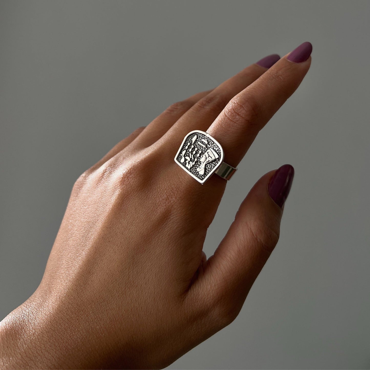 Pharaoh’s Gaze Ring - AJURE SILVER