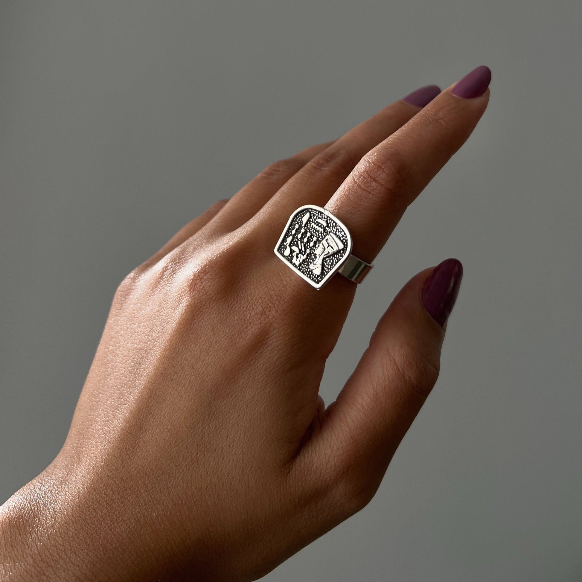 Pharaoh’s Gaze Ring - AJURE SILVER
