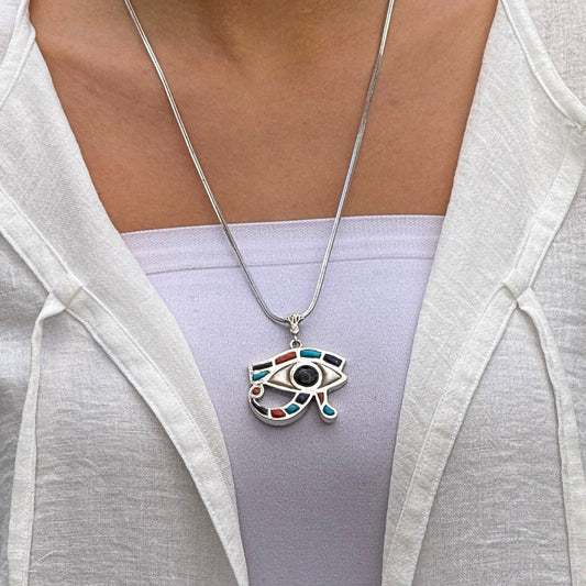 Sacred Vision Necklace - AJURE SILVER