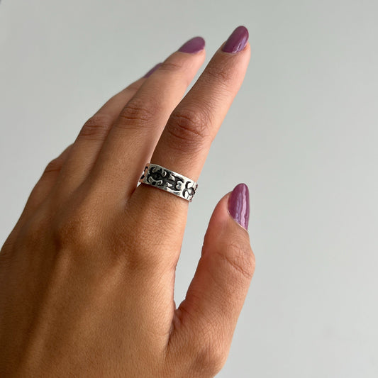 Scarab Path Ring - AJURE SILVER