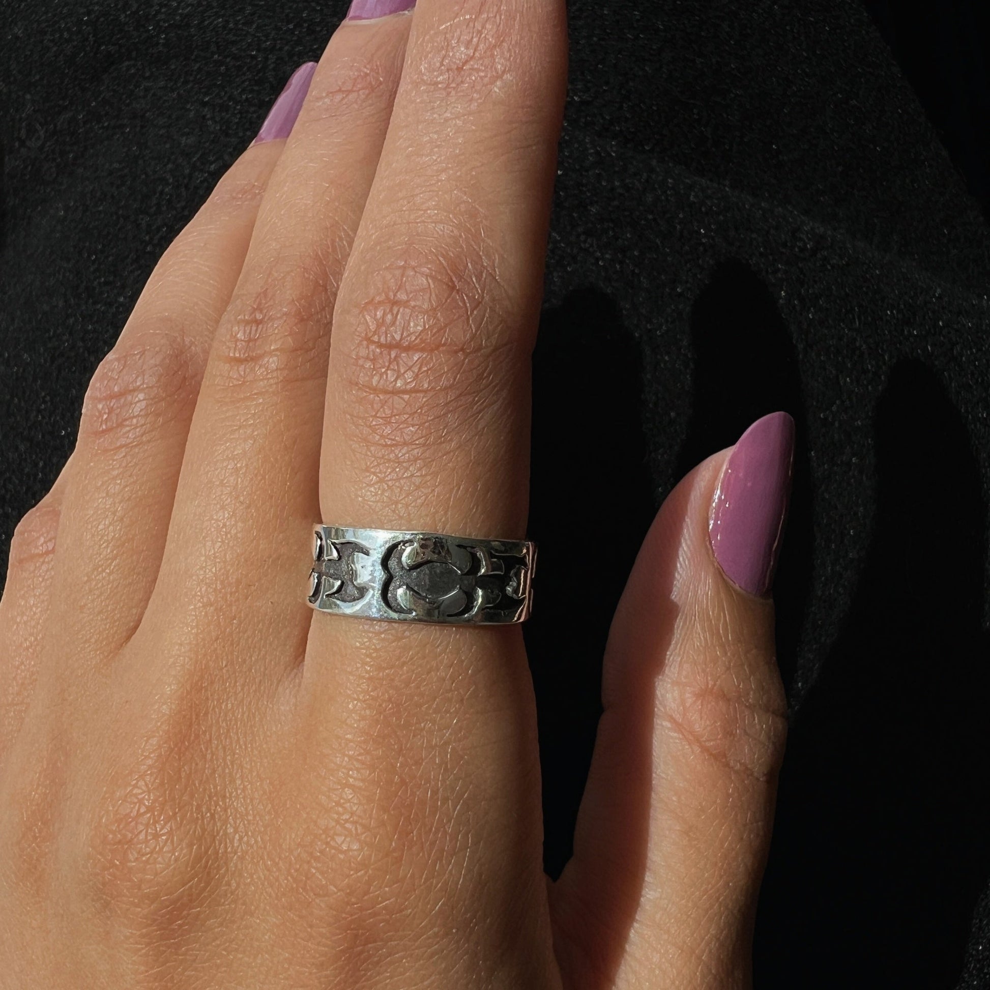 Scarab Path Ring - AJURE SILVER