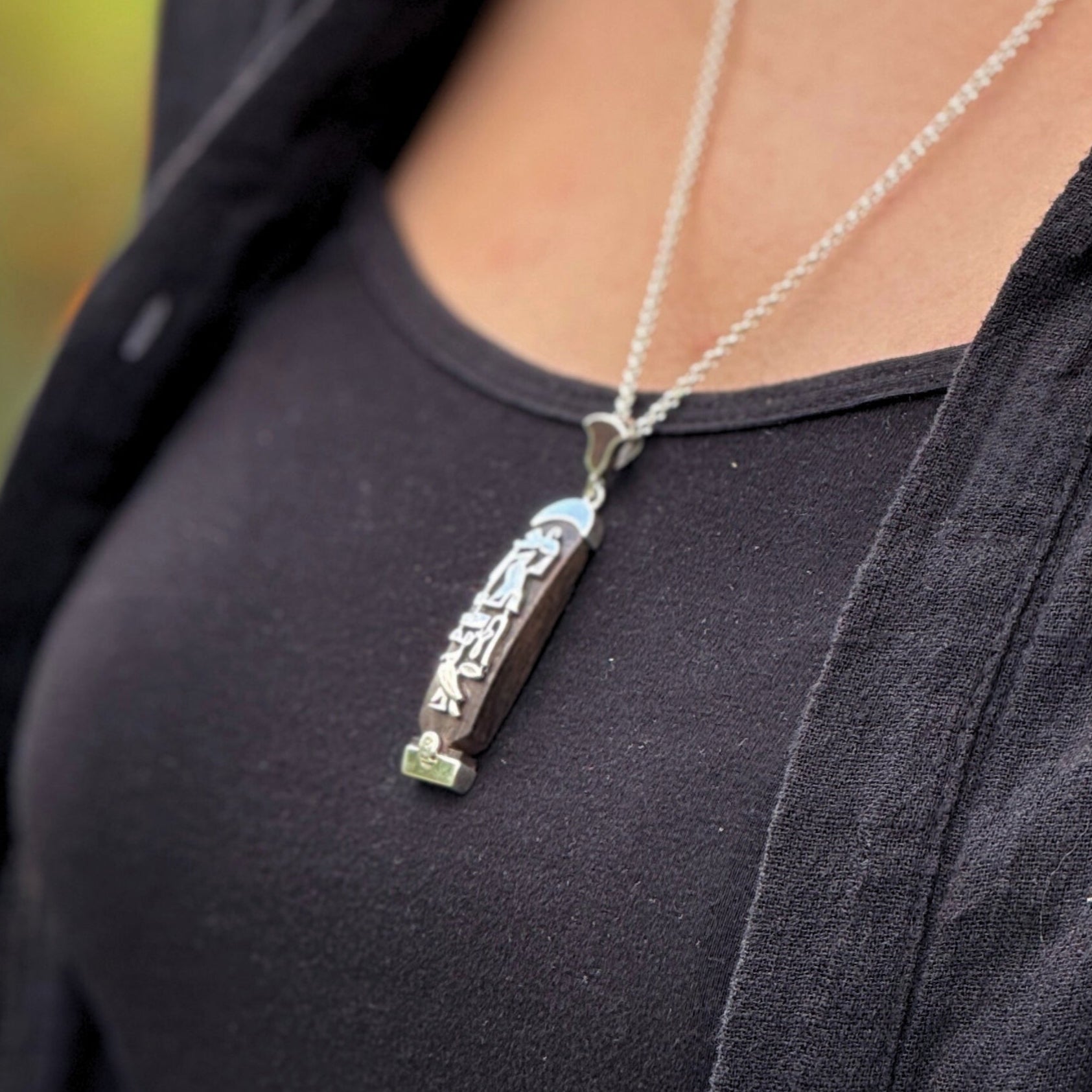 Shadow of the Pharaohs Necklace - AJURE SILVER