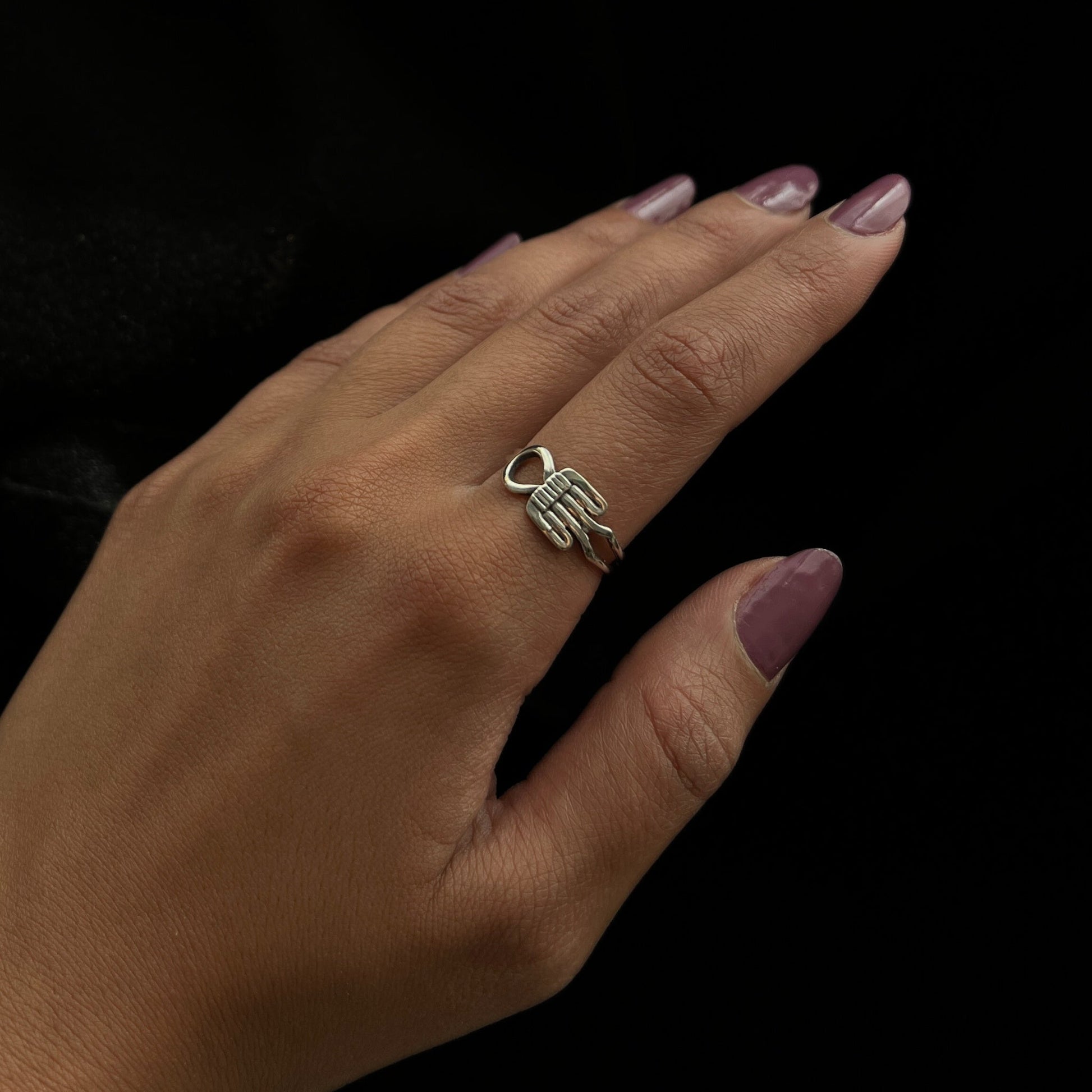 The Sentinel Ring - AJURE SILVER