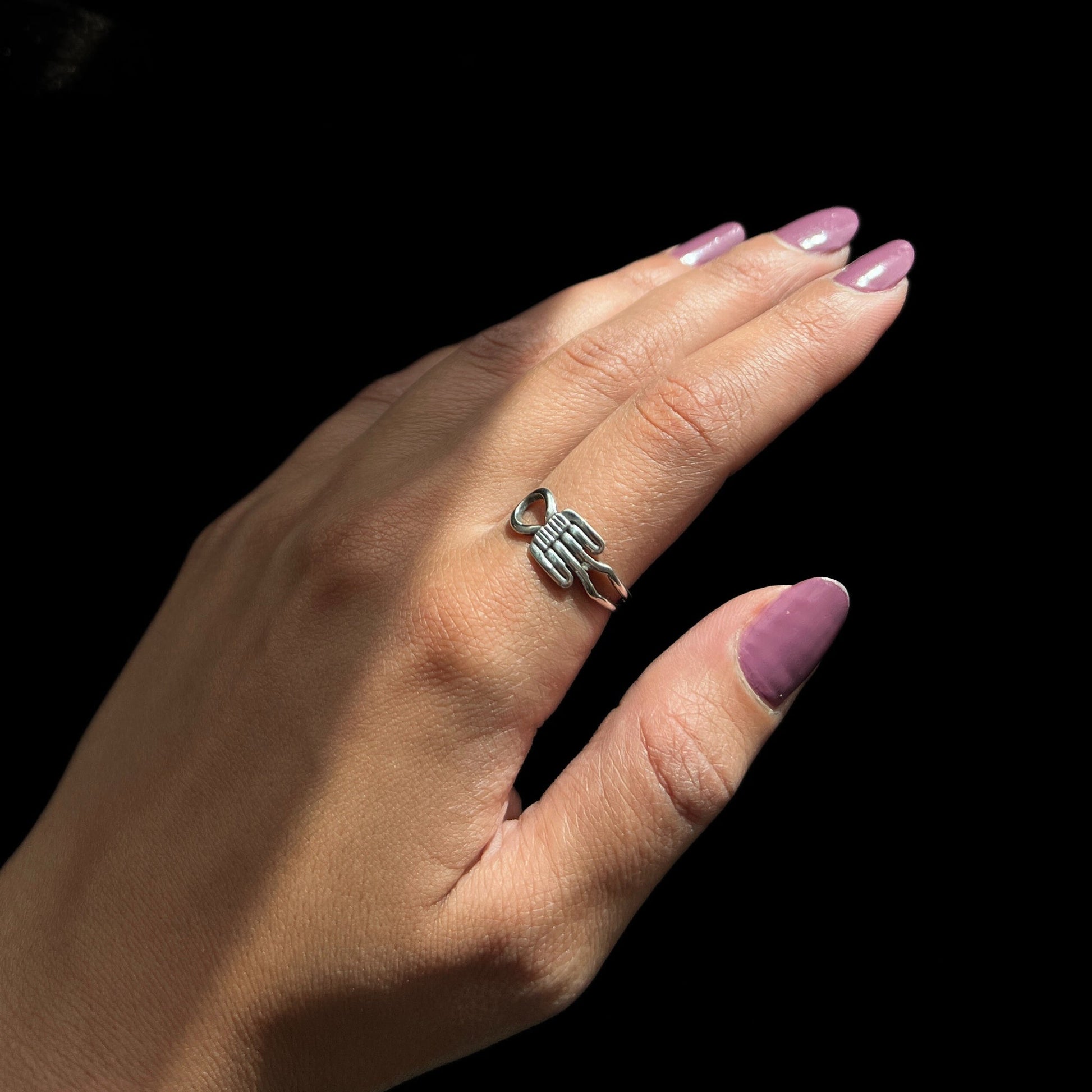 The Sentinel Ring - AJURE SILVER