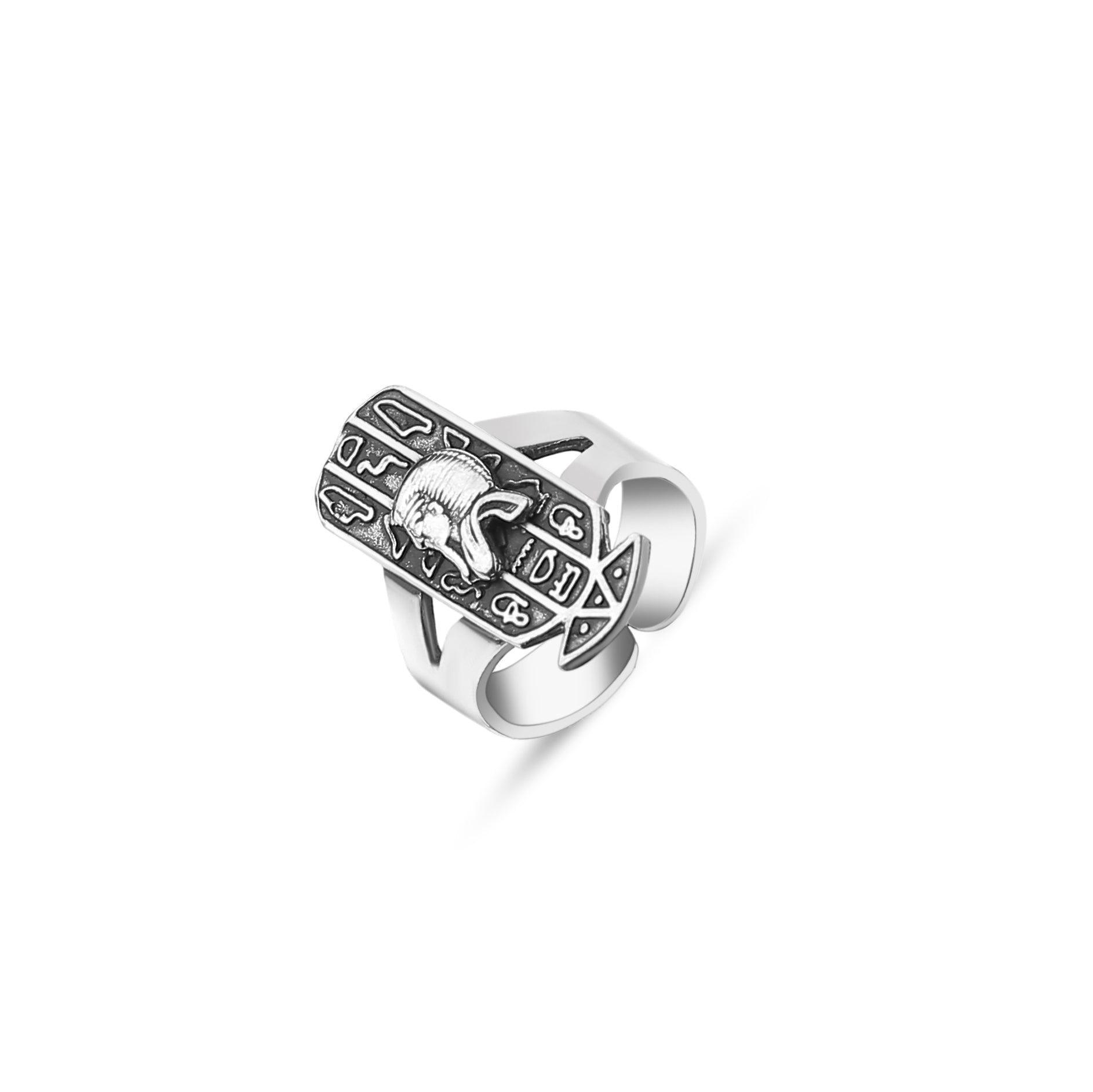 Tut’s Legacy Ring - AJURE SILVER